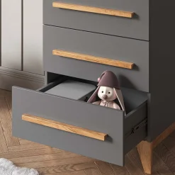 Kommode Malia Grau 53.4 x 88 cm Vitalispa