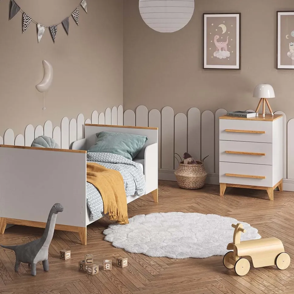 Kommode Malia Weiß 53.4 x 88 cm Vitalispa