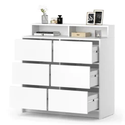 Kommode Naara Weiß 40.3 x 100.6 cm Vicco