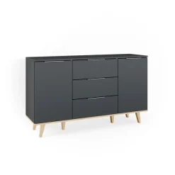 Kommode Nautica Anthrazit 138 x 82 cm Vicco