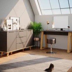 Kommode Nautica Anthrazit 138 x 82 cm Vicco