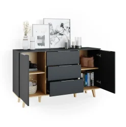 Kommode Nautica Anthrazit 138 x 82 cm Vicco