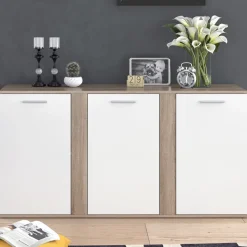 Kommode Novelli Sonoma 40 x 80 cm mit Türen Vicco