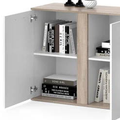 Kommode Novelli Sonoma 40 x 80 cm mit Türen Vicco