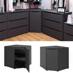 Kommode Ruben Anthrazit 78 x 76.6 cm Vicco