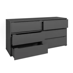 Kommode Ruben Anthrazit 48 x 77.6 cm Vicco