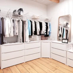 Kommode Ruben Weiß 48 x 77.6 cm Vicco