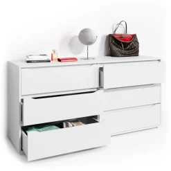 Kommode Ruben Weiß 48 x 77.6 cm Vicco