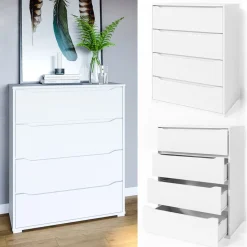 Kommode Ruben Weiß 48 x 101.6 cm Vicco