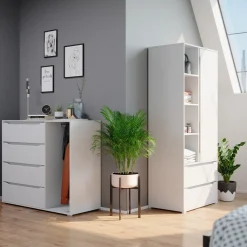 Kommode Ruben Weiß 48 x 101.9 cm Vicco