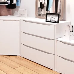 Kommode Ruben Weiß 48 x 77.6 cm Vicco