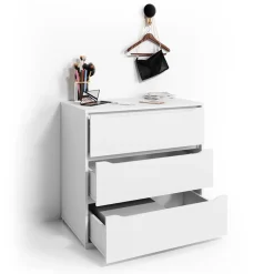 Kommode Ruben Weiß 48 x 77.6 cm Vicco