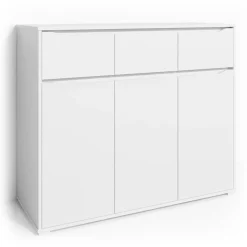 Kommode Ruben Weiß 48 x 101.6 cm mit Schubladen Vicco