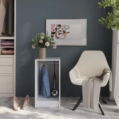 Kommode Sherry Weiß/Weiß Hochglanz 40.2 x 76 cm Vicco