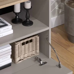 Kommode Wido Greige 60 x 50 cm mit klappe Vicco