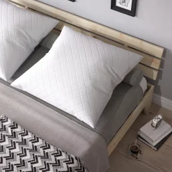 Kopfkissen Weiß 80 x 80 cm 2er Set Vitalispa