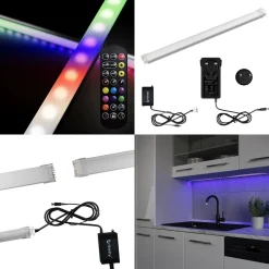 LED-Leiste Weiß 300 cm Vicco