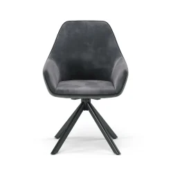 Loungesessel Eleganza Anthrazit 60 x 89 cm Vicco