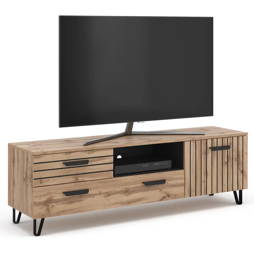 Lowboard Amber Eiche 150 x 48.5 cm Vicco