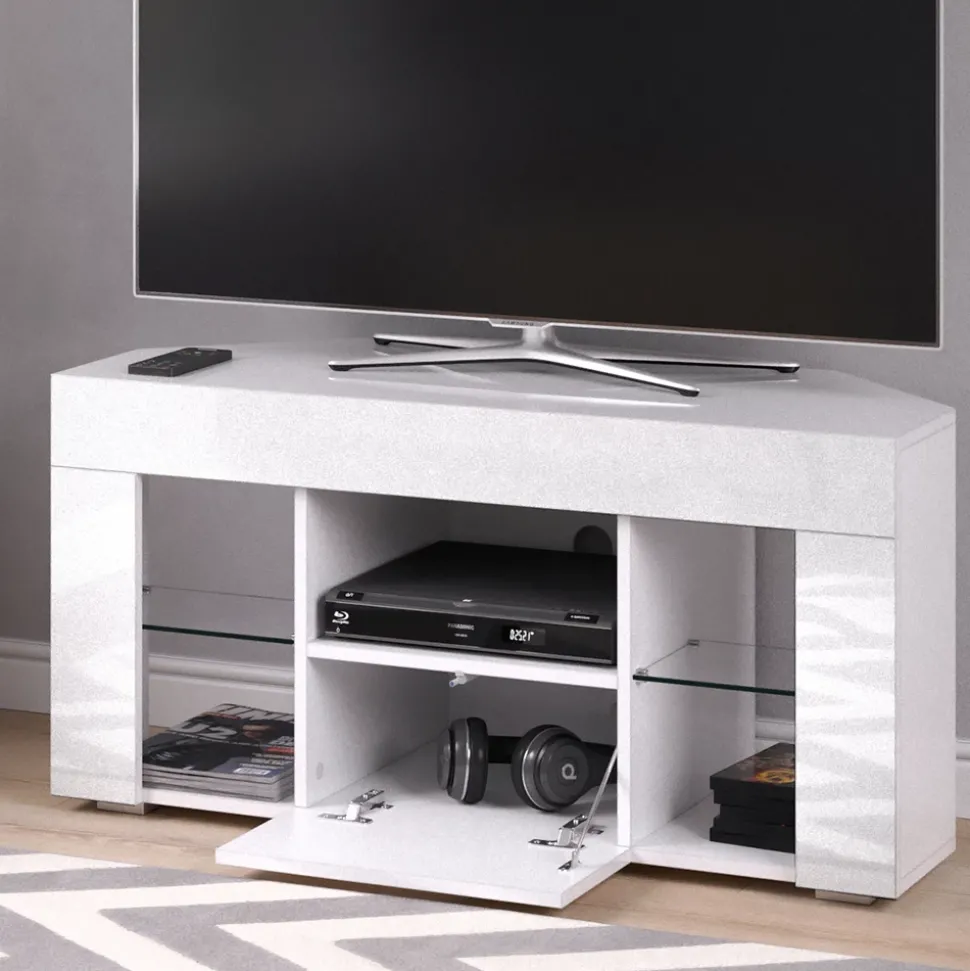 Lowboard Denver Weiß 100 x 50 cm Vicco