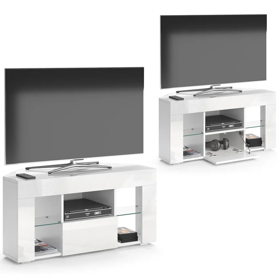 Lowboard Denver Weiß 100 x 50 cm Vicco