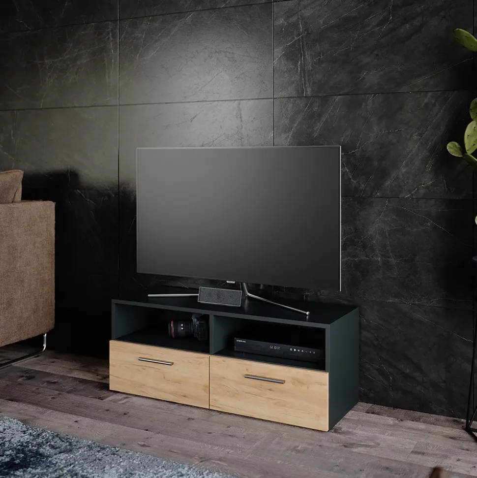 Lowboard Diego Anthrazit 95 x 38 cm Vicco