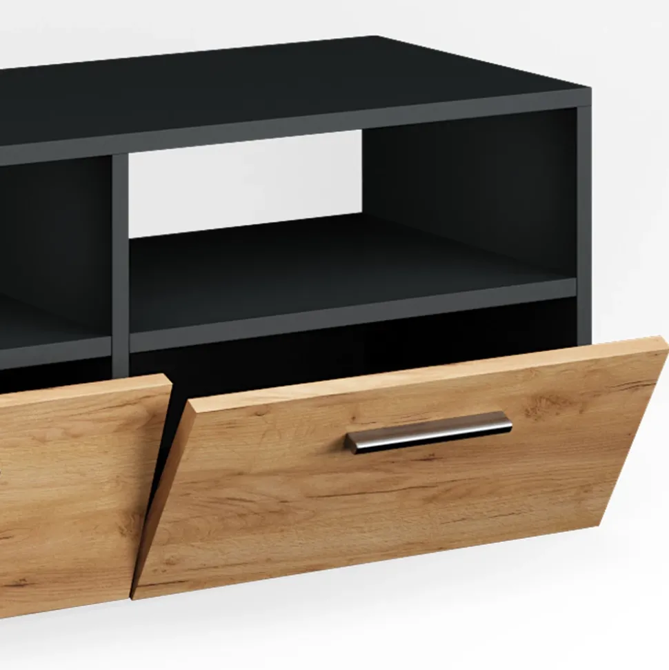 Lowboard Diego Anthrazit 95 x 38 cm Vicco