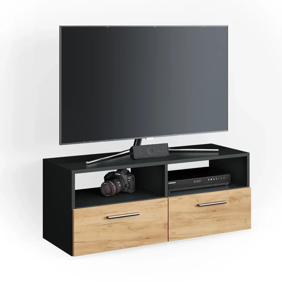 Lowboard Diego Anthrazit 95 x 38 cm Vicco