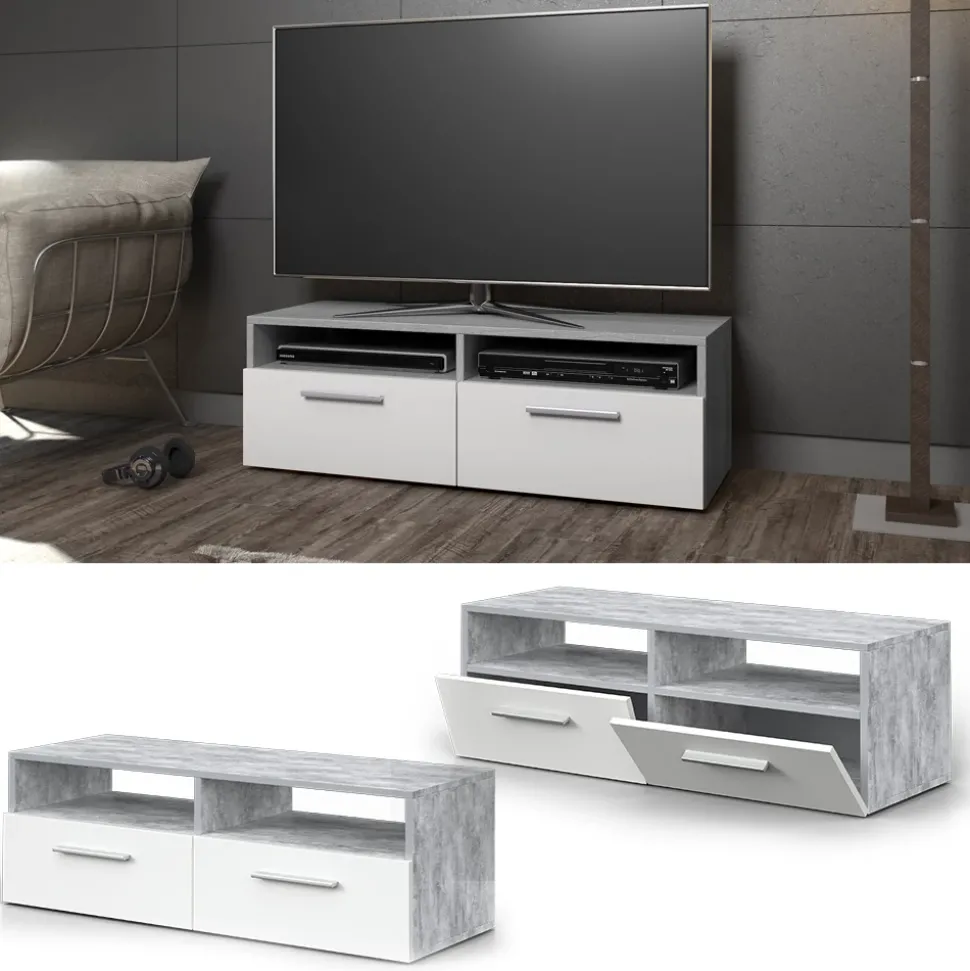 Lowboard Diego Beton 95 x 38 cm Vicco