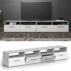 Lowboard Diego Beton 190 x 38 cm Vicco