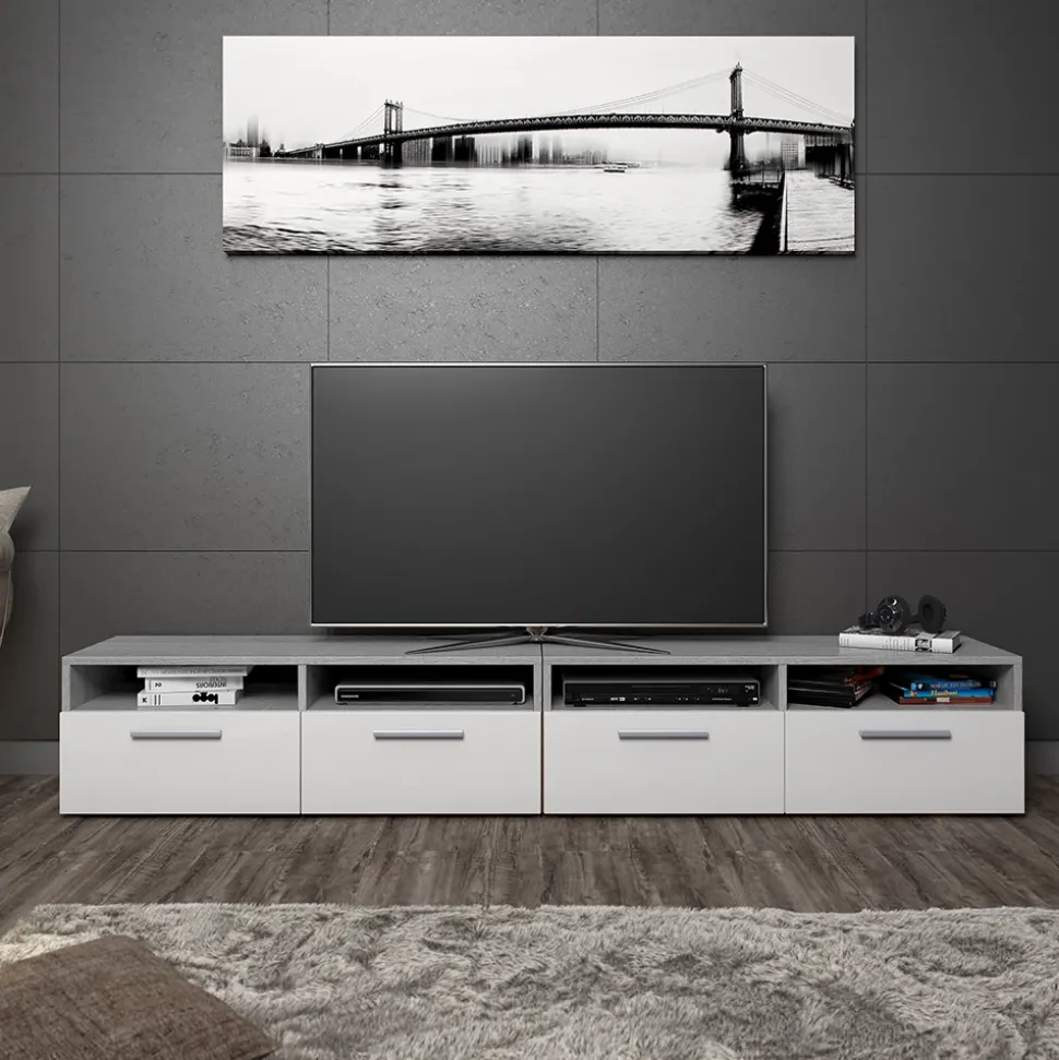 Lowboard Diego Beton 190 x 38 cm Vicco