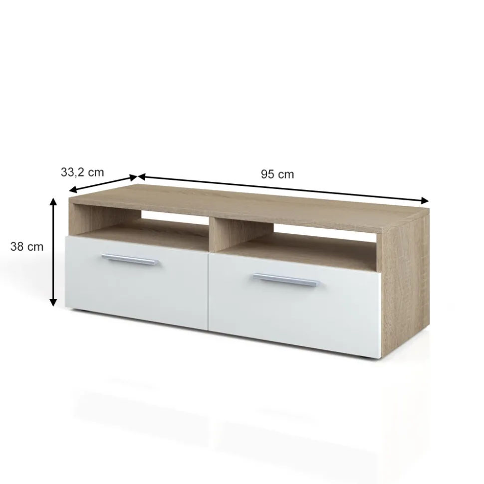 Lowboard Diego Sonoma 95 x 38 cm Vicco