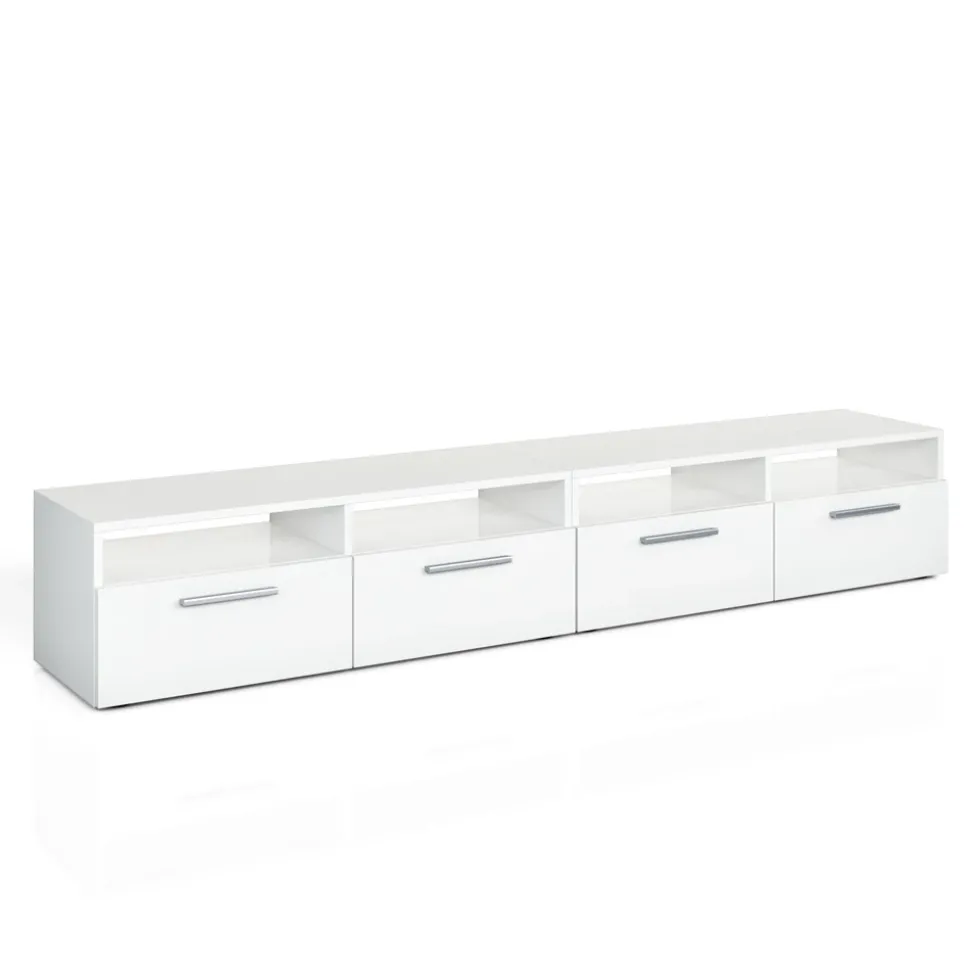 Lowboard Diego Weiß 190 x 38 cm Vicco