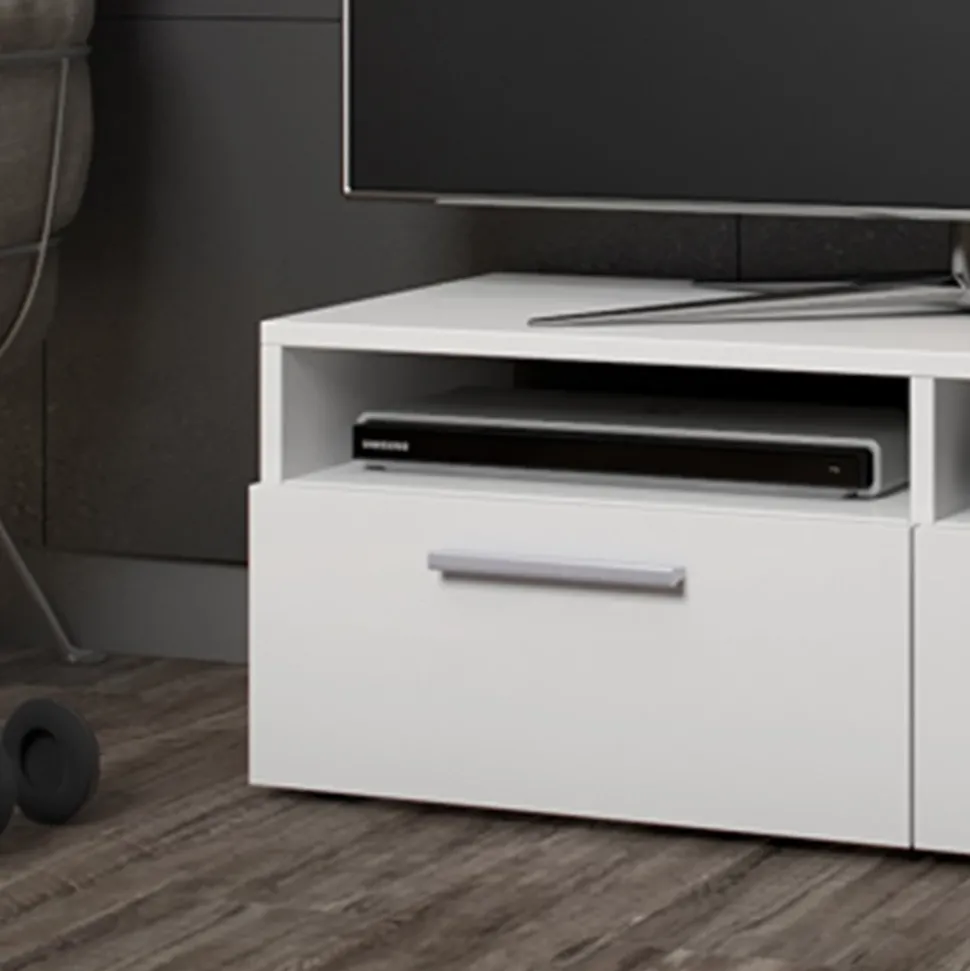 Lowboard Diego Weiß 190 x 38 cm Vicco