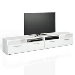 Lowboard Diego Weiß 190 x 38 cm Vicco