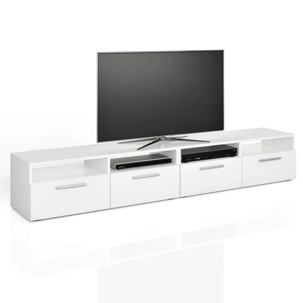 Lowboard Diego Weiß 190 x 38 cm Vicco