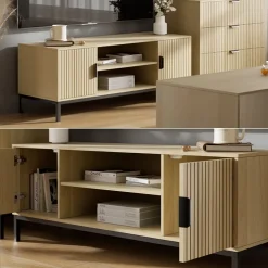 Lowboard Lennox Eiche 120 x 45 cm Vicco