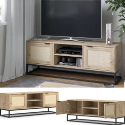 Lowboard Natal Sonoma 140 x 52.5 cm mit 2 Türen Vicco