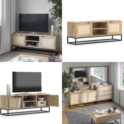 Lowboard Natal Sonoma 140 x 52.5 cm mit 2 Türen Vicco