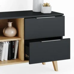 Lowboard Nautica Anthrazit 90 x 61 cm Vicco