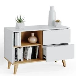 Lowboard Nautica Weiß 40 x 61 cm Vicco