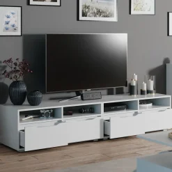 Lowboard Ruben Weiß 200.4 x 42 cm Vicco