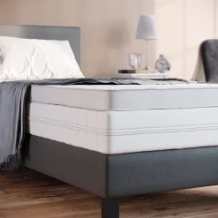 Matratzenschoner Weiß 200 x 90 cm Pur 340 Topper Vitalispa