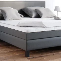 Matratzenschoner Weiß 160 x 200 cm Versteppung Vitalispa