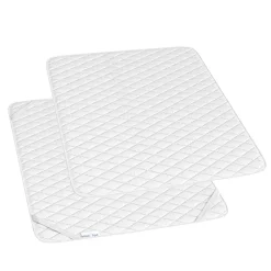 Matratzenschoner Weiß 160 x 200 cm Versteppung Vitalispa