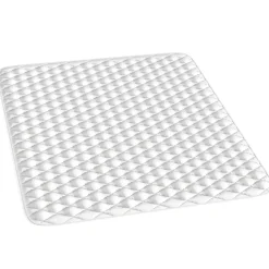 Matratzenschoner Weiß 180 x 200 cm Waschbar bis 60°C trocknergeeignet Vitalispa