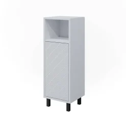 Midischrank Agasta Weiß 30 x 87.2 cm Vicco