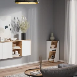 Midischrank Benno Weiß/Artisan 31.6 x 70.5 cm mit offenen Ablagen Vicco