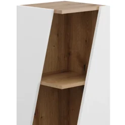 Midischrank Benno Weiß/Artisan 31.6 x 70.5 cm mit offenen Ablagen Vicco