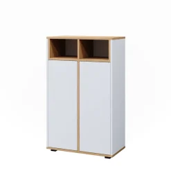 Midischrank Didi Weiß/Artisan 60 x 97 cm mit 2 Türen Vicco